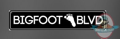 Bigfoot Blvd Street Sign by Signs4Fun