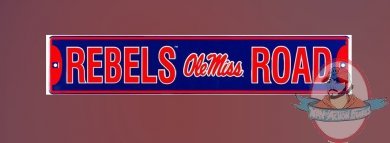 Ole Miss Rebels Road Street Sign by Signs4Fun