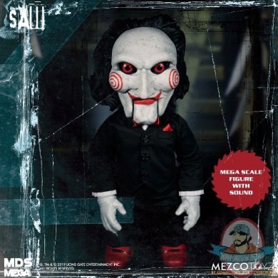 MDS Mega Scale Saw Talking Billy Figure Mezco