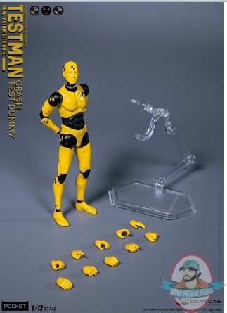 1/12 Scale Test Man Action Figure DAMTOYS DPS02