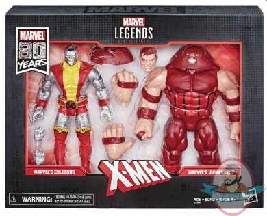 Marvel Legends 80Th Anniversary Colossus/Juggernaut Figures Hasbro