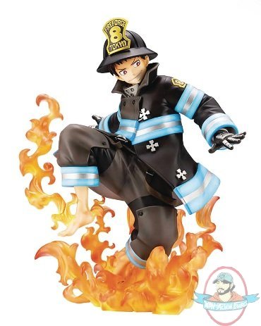 Fire Force Shinra Kusakabe ArtFx J Statue by Kotobukiya 908390