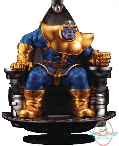 Marvel Thanos on Space Throne Fine Art Statue By Kotobukiya Marvel Thanos on Space Throne Fine Art Statue By Kotobukiya