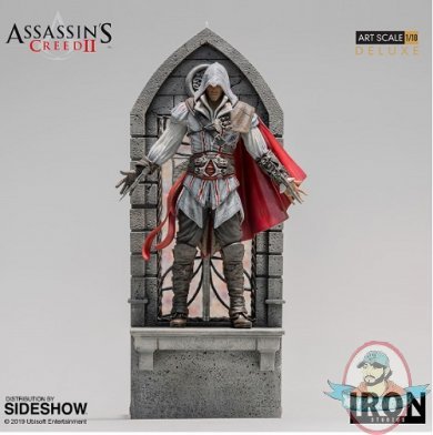 1:10 Assassin's Creed II Ezio Auditore Deluxe Statue Iron Studios 1:10 Assassin's Creed II Ezio Auditore Deluxe Statue Iron Studios