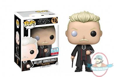 NYCC Pop! Fantastic Beasts & Where to Find Them Gellert Grindelw Funko