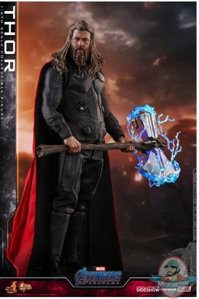 1/6 Scale Avengers Endgame Thor Figure Hot Toys 904926 1/6 Scale Avengers Endgame Thor Figure Hot Toys 904926