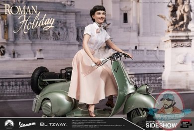 1/4 Princess Ann & 1951 Vespa 125 Statue Blitzway 903714