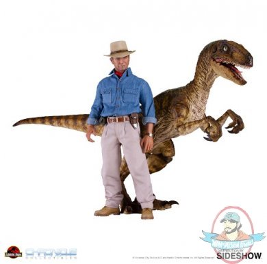 1/6 Scale Jurassic Park Figure Set Chronicle Collectibles 905391