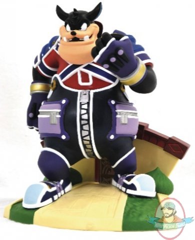 Kingdom Hearts Gallery Pete Pvc Statue by Diamond Select Kingdom Hearts Gallery Pete Pvc Statue by Diamond Select