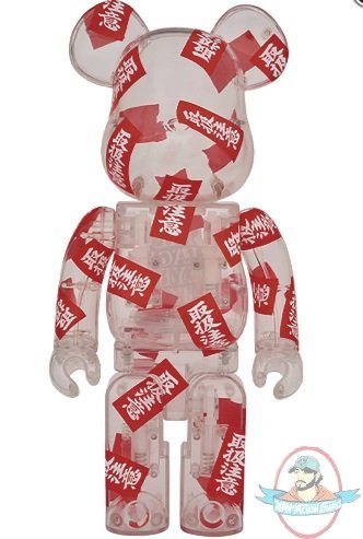 Black Eye Patch 400% Bearbrick Figure by Medicom