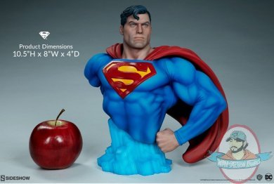 Dc Comics Superman Bust Sideshow Collectibles 400350 Dc Comics Superman Bust Sideshow Collectibles 400350