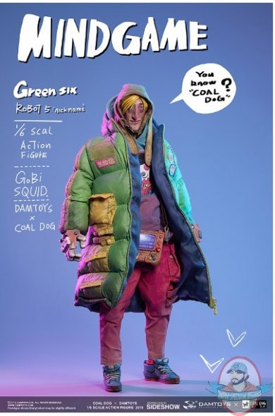 1/6 Scale Green Six Figure by Dam Toys 905574