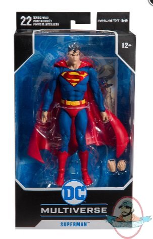 Dc Batman/Superman Wave 1 Mod Superman Figure 7 inch McFarlane