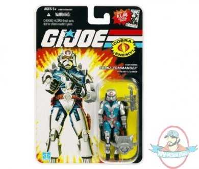 GI Joe 25th Comic # 06 Cobra Commander Battle Armor Hasbro JC 