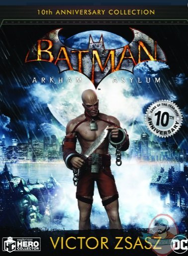 Dc Batman Arkham Asylum Figurine Collection #6 Zsasz Eaglemoss