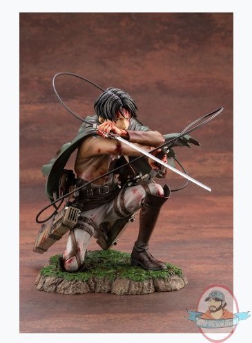 Attack on Titan Levi Fortitude Ver ArtFx J Statue kotobukiya 910189