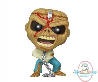 Pop! Rocks Iron Maiden Piece of Mind Skeleton Eddie Figure Funko