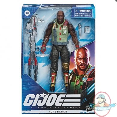 GI Joe Classified Series Roadblock 6 inch Figure Hasbro