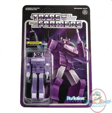Transformers Shockwave ReAction Figure Super 7