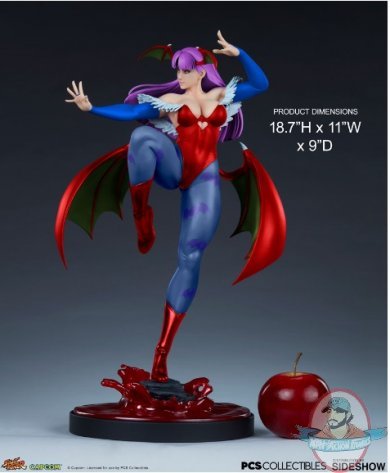 1/4 Street Fighter Chun-Li Morrigan Player 2 Statue PCS 9057572