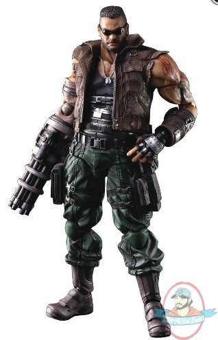Final Fantasy VIIR Play Arts Kai Barrett Wallace Version 2 Figure 