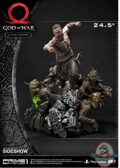 God of War Baldur & Broods Statue Prime 1 Studio 906385