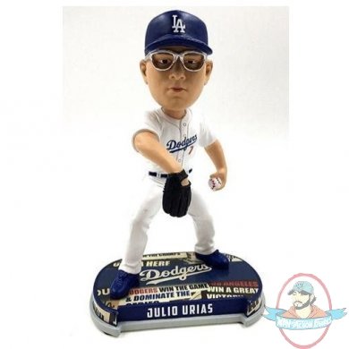 MLB Julio Urias Los Angeles Dodgers BobbleHead Forever Collectibles
