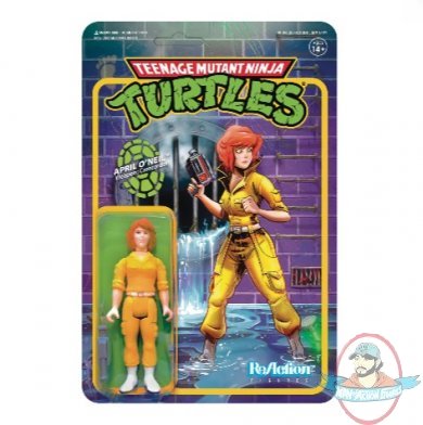 TMNT April Oneil ReAction Figure Super 7