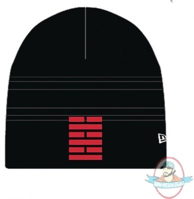 Gi Joe Arashikage Symbol PX Black Knit Beanie