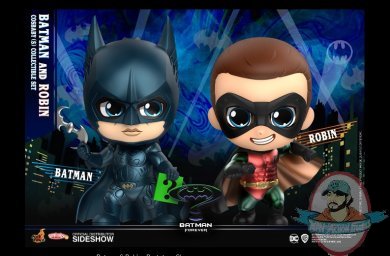 Dc Comics Batman & Robin Cosbaby Hot Toys 905945 Dc Comics Batman & Robin Cosbaby Hot Toys 905945