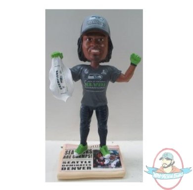 NFL Seattle Seahawks Super Bowl Marshawn Lynch Bobblehead Forever 