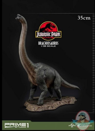 1/38 Scale Jurassic Park Brachiosaurus Figure Prime 1 Studio PCFJP-03