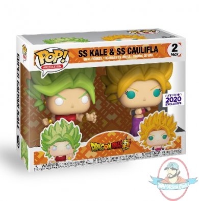 Pop! DBZ Kale & Kaulifla Funimation Exclusive 2 Pack Funko