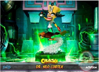 Crash Bandicoot Dr. Neo Cortex Statue First 4 Figures 906854