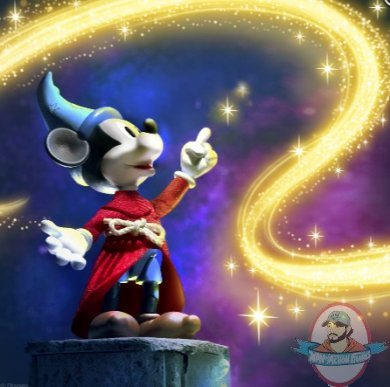 Disney Ultimates Wave 1 Sorcerers Apprentice Mickey Mouse Super 7