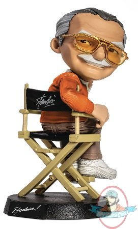 Stan Lee Orange Sweater Mini Co.PX Vinyl Figure Iron Studios 