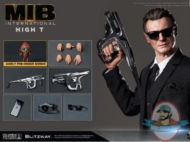 1/6 Men In Black: International High T & Agent H Figures Set Blitzway 