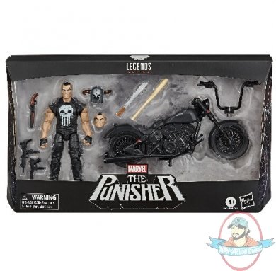 Avengers Legends 6 inch Punisher Vehicle Figure Hasbro
