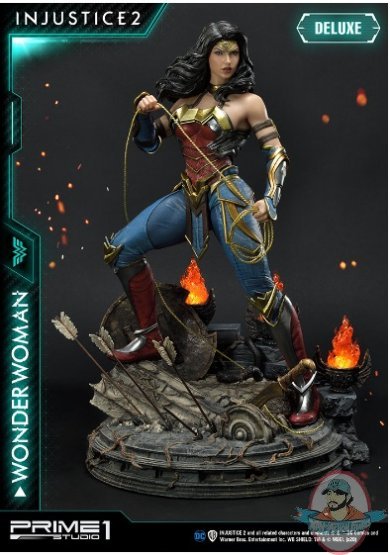 1/4 Injustice 2 Wonder Woman Premium Statue Deluxe Prime 1 Studio 