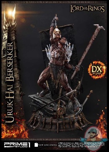 1/4 LOTR Uruk-Hai Berserker Premium Masterline Prime 1 Studio Deluxe