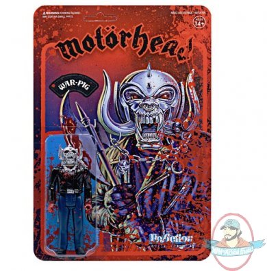 Motorhead Warpig Bloody ReAction Figure Super 7 Motorhead Warpig Bloody ReAction Figure Super 7