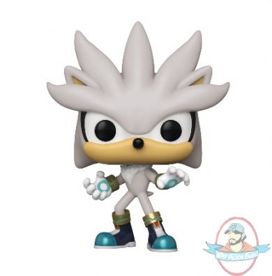 Pop! Games Sonic 30th Silver The Hedgehog #633 Vinyl Figure by Funko