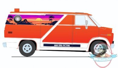 1:18 Scale 1976 Chevrolet G-Series Van Good Times Machine Acme