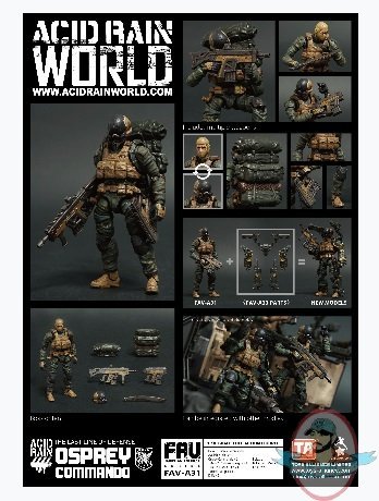 1:18 Scale Acid Rain Osprey Commando Toynami FAV-A31
