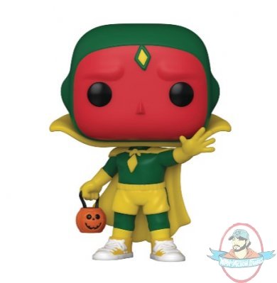 Pop! Marvel Wandavision 50S Halloween Vision #716 Vinyl Figure Funko
