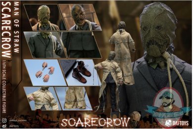 1/6 Scarecrow Jonathan Crane Batman Figure F03 DAFTOYS