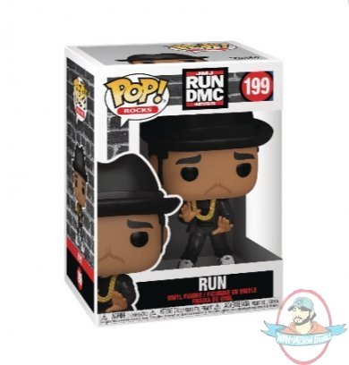Pop! Rocks Run DMC Run #199 Vinyl Figure by Funko