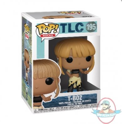 Pop! Rocks TLC T-Boz #195 Vinyl Figure by Funko