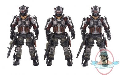 1:18 Joy Toy Skeleton Forces Double Sickle Squad 3 Pack Dark Source