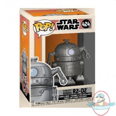 Pop! Star Wars Concept Alternate R2D2 #424 Vinyl Figure Funko